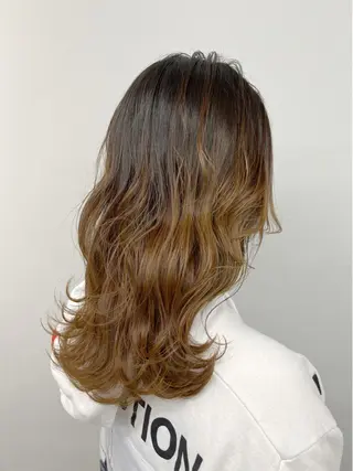 セミロング カラー 代表　YUKI ☆のヘアスタイル