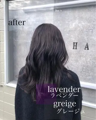 セミロング カラー MILI HAIR所属・韓国ヘア🇰🇷 RYOTAのヘアスタイル