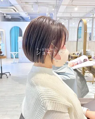 ショート ボブ指名No.1🌞 オガタのヘアスタイル