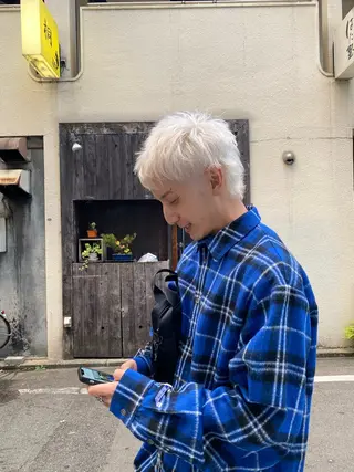 ショート カラー メンズ 吉武 茂暉のヘアスタイル