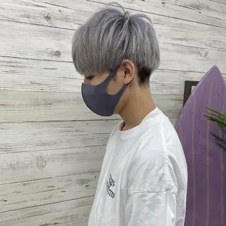 ショート カラー パーマ メンズ LAVENDIA Azabu所属・LAVENDIA 初音のヘアスタイル