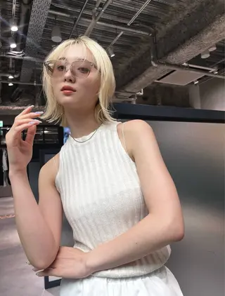 ショート 海野翔吾🇨🇳 ワンホンレイヤーのヘアスタイル