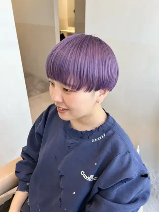 ショート カラー 🍇おぐら めぐみ🍇のヘアスタイル