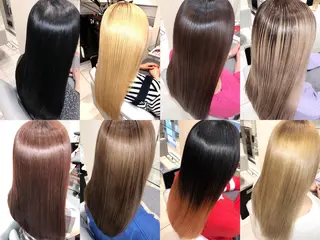 ロング 縮毛矯正/髪質改善 /ブリーチ/東陽町✨のヘアスタイル