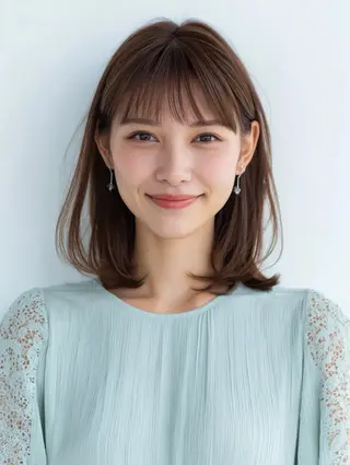 カラー hair&relaxation ecia 【エシア】所属・井上 天音のヘアスタイル