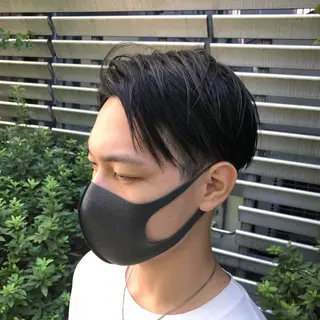 ショート メンズ ラヴィザバーバー所属・メンズカット オカムラリョウのヘアスタイル