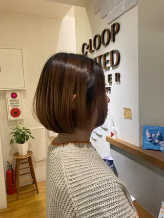 ショート C-LOOP UNITED ATELIER所属・似合わせカット /ニュアンスパーマのヘアスタイル