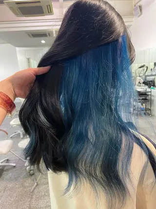 ロング ハイトーン/ブリーチ 🤍足立里湖のヘアスタイル