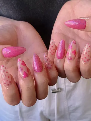 ネイル 3dパーツ/流行り 👧shushu❤️のネイルデザイン