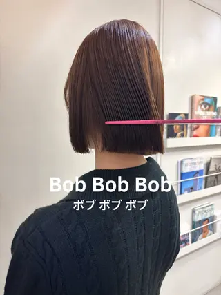 ショート MINX青山店所属・結莉/ボブ/ 縮毛矯正のヘアスタイル