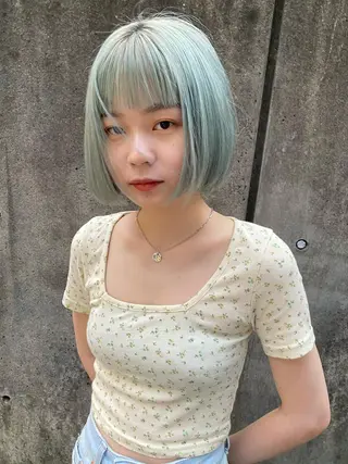 ショート Pia hair Design Yakuin所属・Pia ツボイ ケイタのヘアスタイル