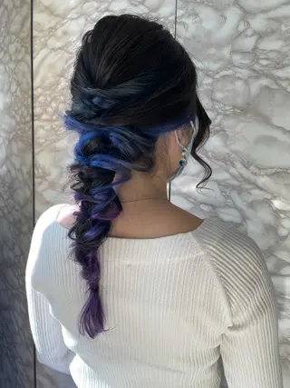 ヘアアレンジ YEAU　PLUS所属・極上の艶髪 RINAのヘアスタイル