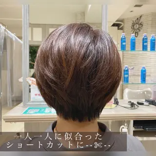 ショート カラー Dxxxx III所属・女性目線の大人 メンズ*Ayakaのヘアスタイル