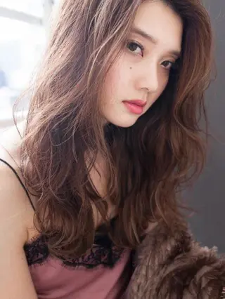 ロング カラー neaf六本木所属・韓国風レイヤー ショート/犬塚 優介のヘアスタイル