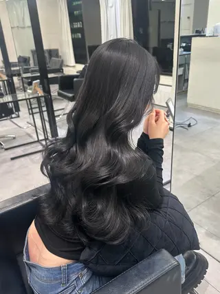 ロング 盛れるヘア♡ 韓国Styleのヘアスタイル