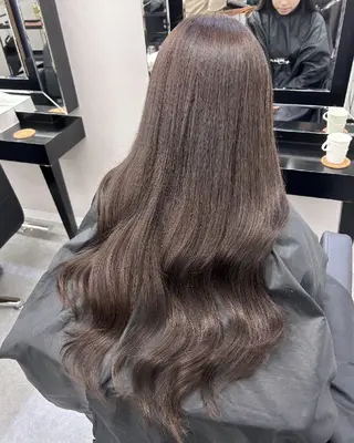 ロング カラー ベルグロー アルファのヘアスタイル