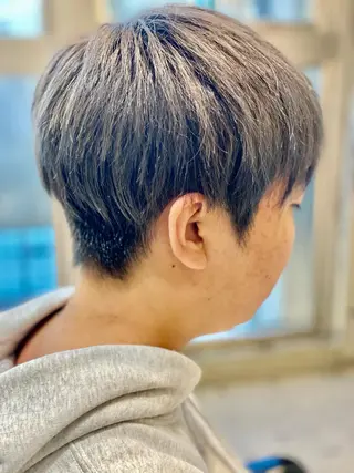 ショート メンズ 大人可愛いレイヤー 大田のヘアスタイル