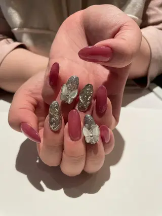 ネイル 大阪福島韓国束感まつ げ Sayaka🤍のマツエク・マツパデザイン