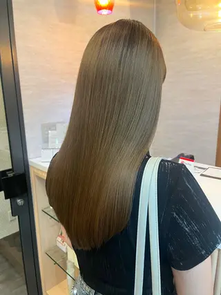 ロング レイヤー/暖色/ 髪質改善/永礼芳果のヘアスタイル