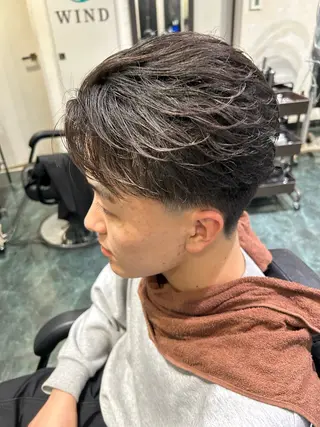 メンズ メンズ美容室 難波北川司のヘアスタイル