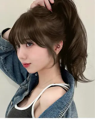 ロング SALOWIN銀座一丁目所属・透明感カラー/レイヤ ーカット🤍miyuのヘアスタイル