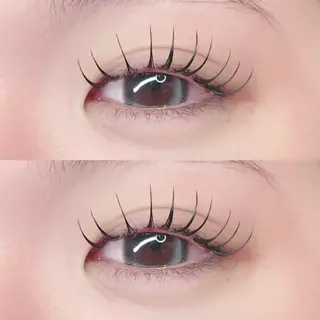 マツエク・マツパ 心斎橋束感マツエク 🖤Kisaのマツエク・マツパデザイン