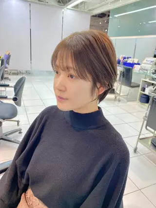 ショート 加藤 真介のヘアスタイル