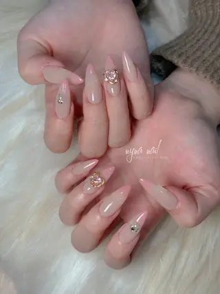 ネイル 長さ出し専門 nynaのネイルデザイン