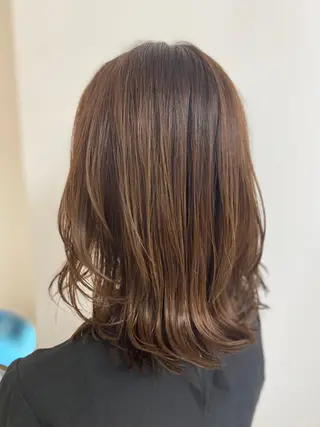ミディアム ✨オール年代🆗 🤍内田亜由子のヘアスタイル
