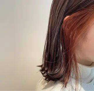 ミディアム カラー noa ☪︎のヘアスタイル