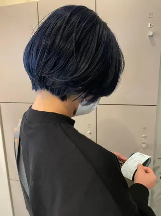 ショート C’LD hair  produce /シールドヘア所属・モテ髪/ボブ/ショー ト/アダチフウトのヘアスタイル