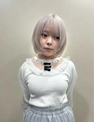 ショート カラー null 《 栞 》のヘアスタイル