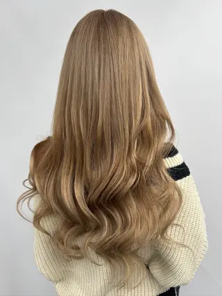 カラー づまさん カラーエクステ難波のヘアスタイル