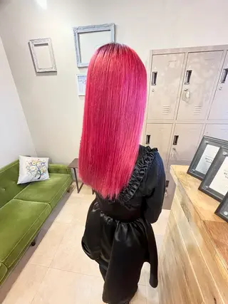 ロング カラー S.BLOOM 川崎 翔哉のヘアスタイル