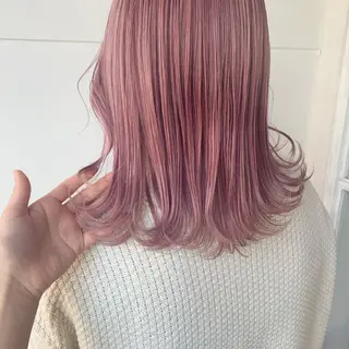 ミディアム カラー ヘアアレンジ たかいわ みきのヘアスタイル