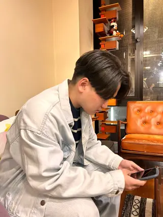 ショート カラー メンズ きくち ゆうすけのヘアスタイル