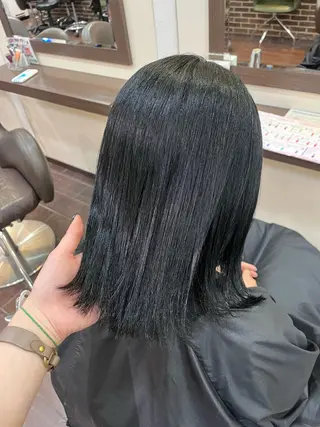 セミロング 似合わせカットカラー 🤍🎀honokaのヘアスタイル