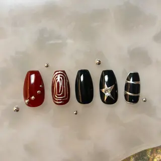 ショート watanabe miyuuのネイルデザイン