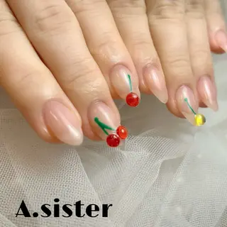 ミディアム A.sister所属・nail salon 《A.sister》のネイルデザイン