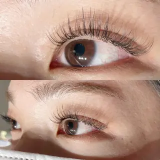 マツエク・マツパ Aim NAIL&EYELASH.BROW立花店所属・Aim立花店 Mihoのマツエク・マツパデザイン