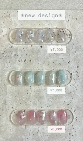 ネイル salon bT所属・ririnail✴︎ シンプル/ニュアンスのネイルデザイン