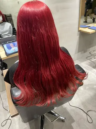 ロング ACT仙台店所属・lena🎀 透明感カラー/韓国風のヘアスタイル