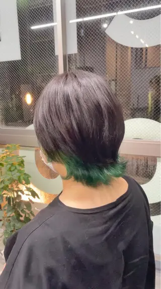 ショート カラー 朝倉 海斗のヘアスタイル
