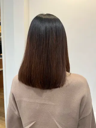 ミディアム カラー 無料カットモデル‪✨ ✂️Nanami🌷のヘアスタイル