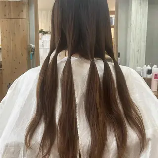 ショート カラー パーマ ヘアアレンジ メンズ キッズ ネイル マツエク・マツパ Saffyハリウッド トリートメント◎のヘアスタイル
