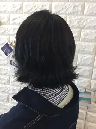 ショート カラー 似合わせ.ﾍｱｾｯﾄ 得意🌹井上美沙のヘアスタイル