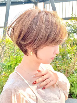 ショート 💎カット💎 小野田　智理のヘアスタイル