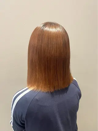 ミディアム 暖色/顔周り /ヘアメ/あつはのヘアスタイル