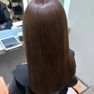 ロング カラー ヘアアレンジ 🇰🇷韓国ｽﾀｲﾙ ﾚｲﾔｰ/ayanaのヘアスタイル