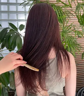 ロング Daisy🎀透け感 カラー🎀JUNAのヘアスタイル